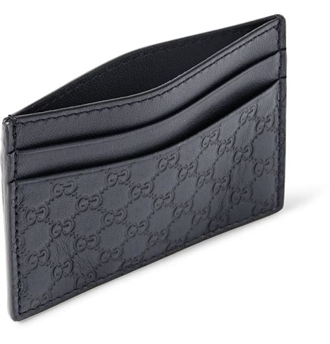 gucci card case men|gucci card wallet men's.